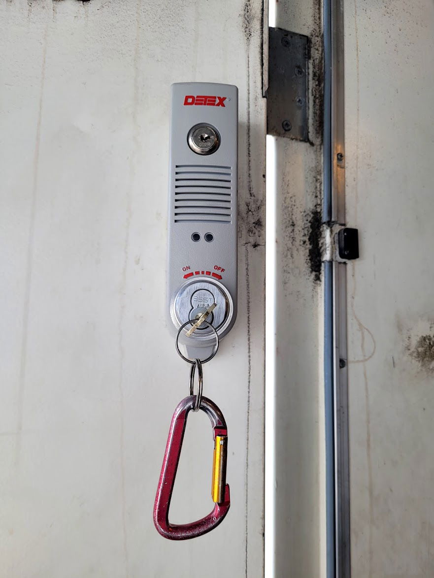 Exit Alarms with Keyed Control