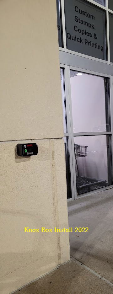 Knox Box Installation
