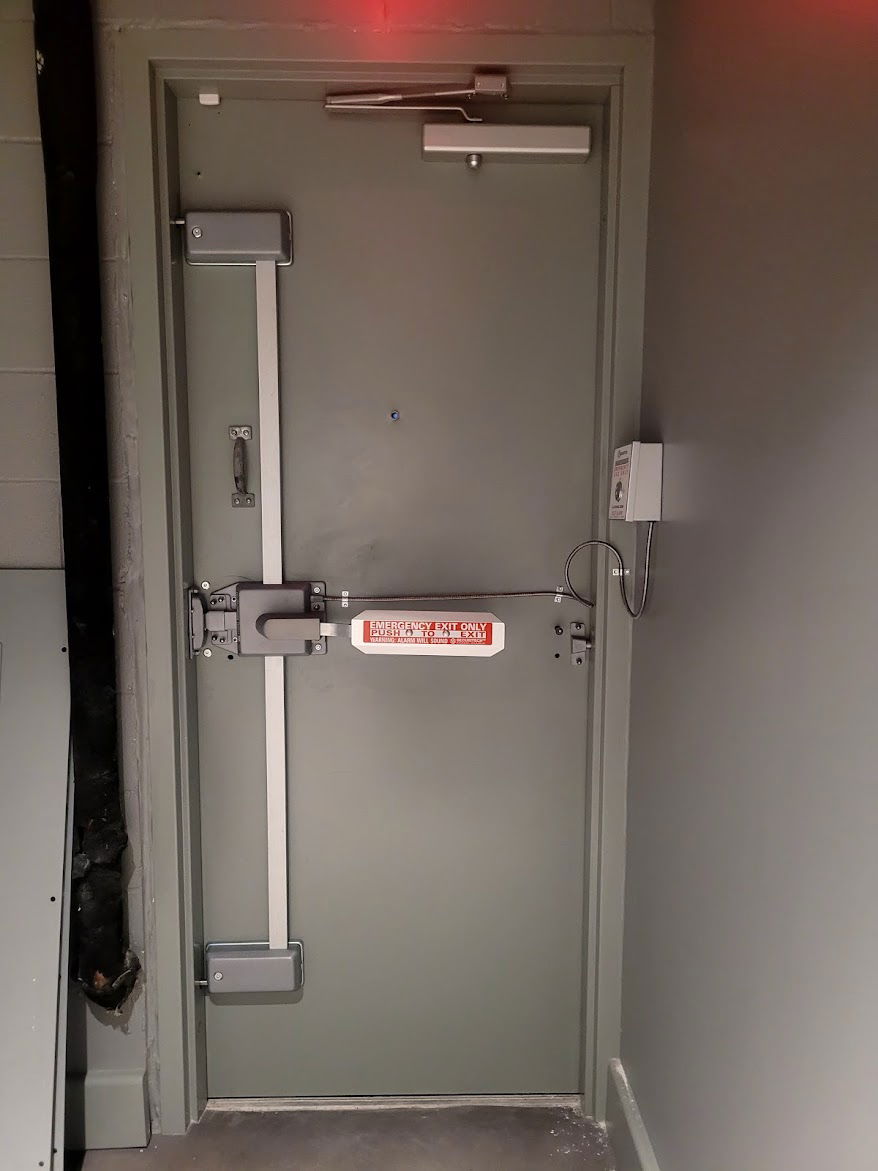 3 Point Locking System with Exit alarm