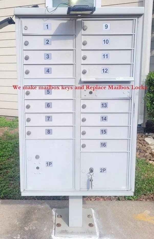 Mailbox Locks and Keys