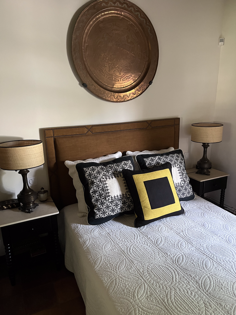 A l’ombre du figuier…. Une atmosphère intime aux accents orientaux.