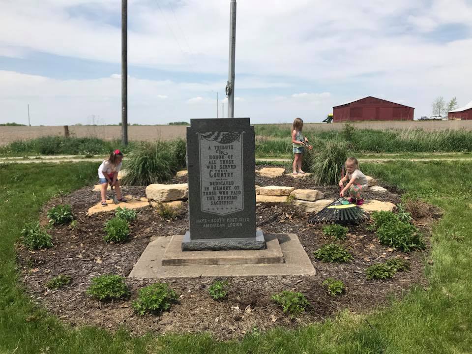 Landscaping at Cemetary