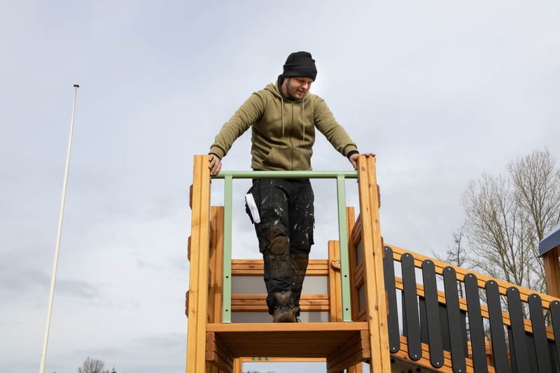 Legeplads i Farre - marts 2023