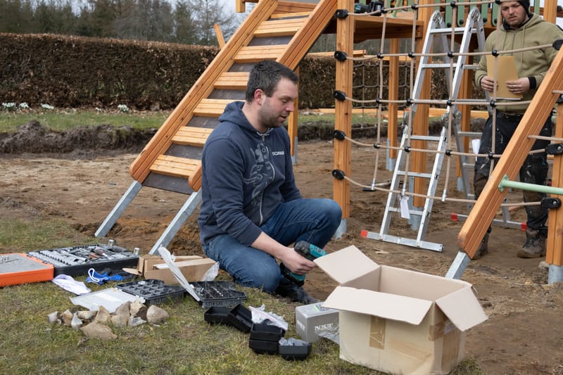 Legeplads i Farre - marts 2023