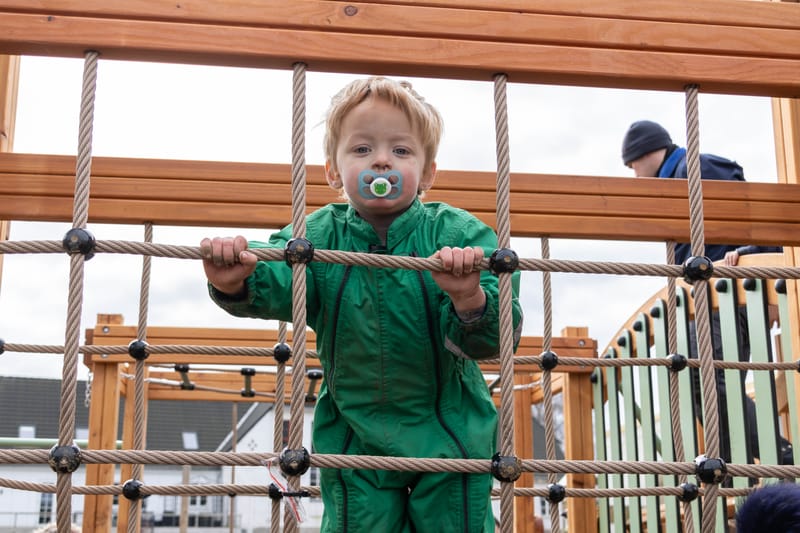 Legeplads i Farre - marts 2023
