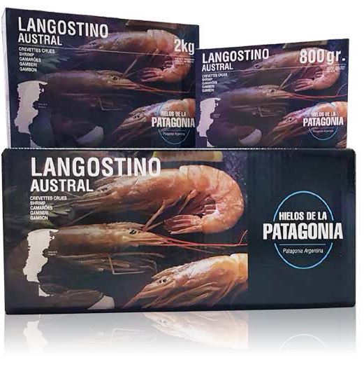 Langostino Entero y Cola