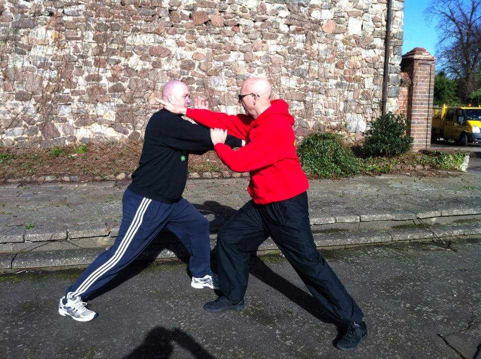 Training with my Sifu