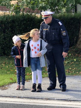 Verkehrserziehung mit der Polizei (Oktober 2022)