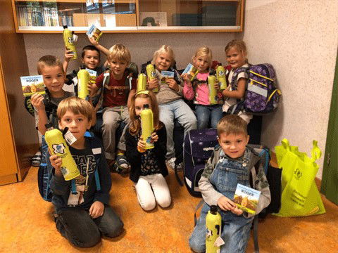 Dora-Flasche für Schulanfänger*innen (September 2022)