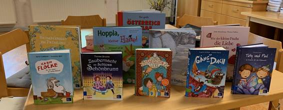 Bücherankauf mit der Aktion "Zeit Punkt Lesen" (Mai 2023)