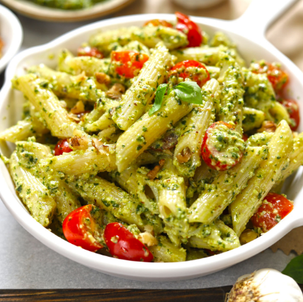 COLD PASTA WITH PESTO BASILIKO