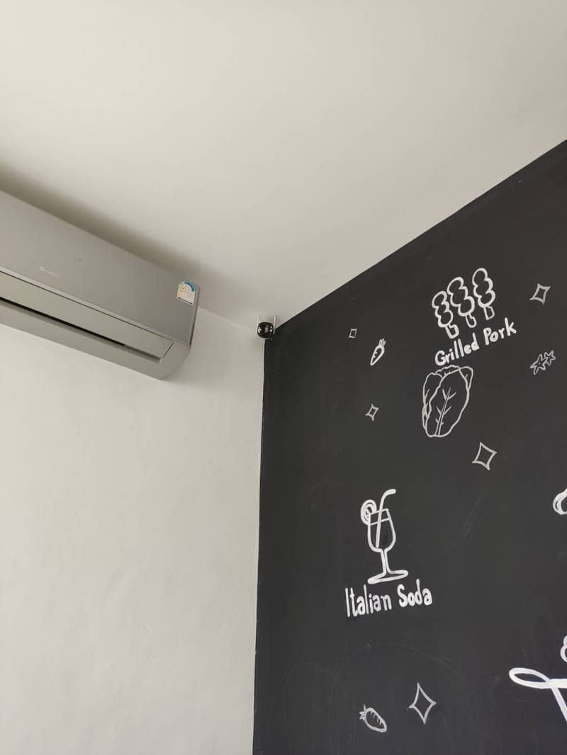 งานติดตั้งกล้องวงจรปิด