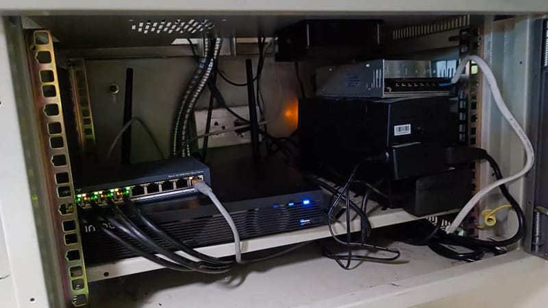 งานติดตั้งกล้องวงจรปิด