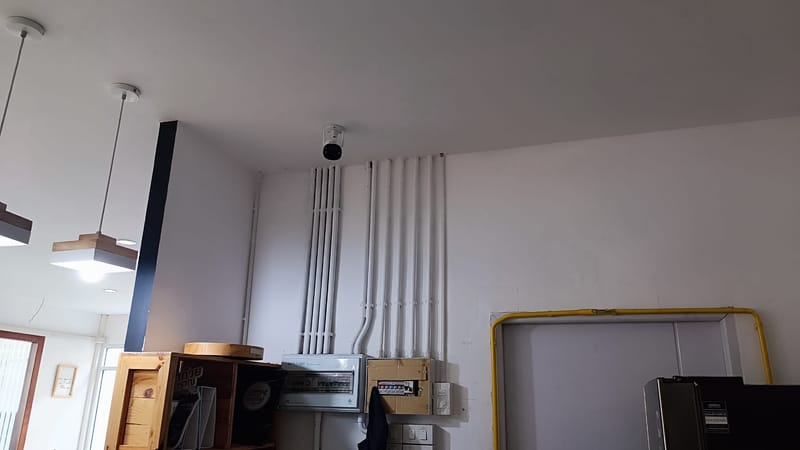 งานติดตั้งกล้องวงจรปิด