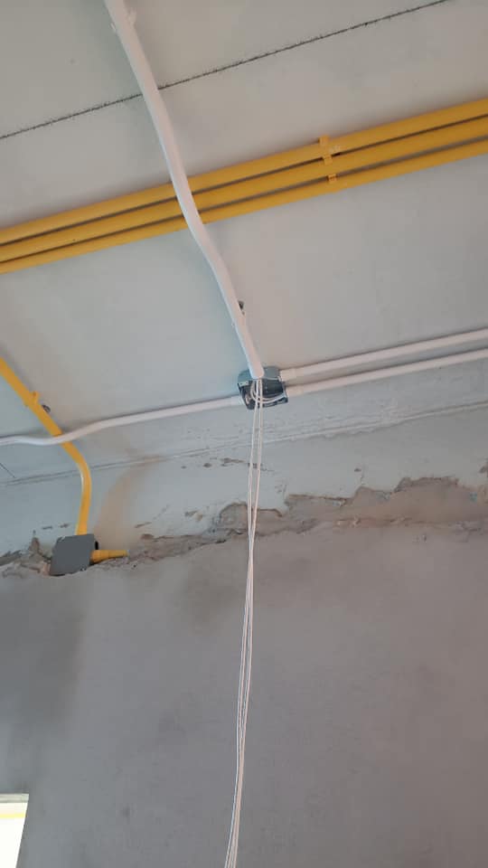 งานเดินสาย Lan สาย Cat6 และ เข้าหัว