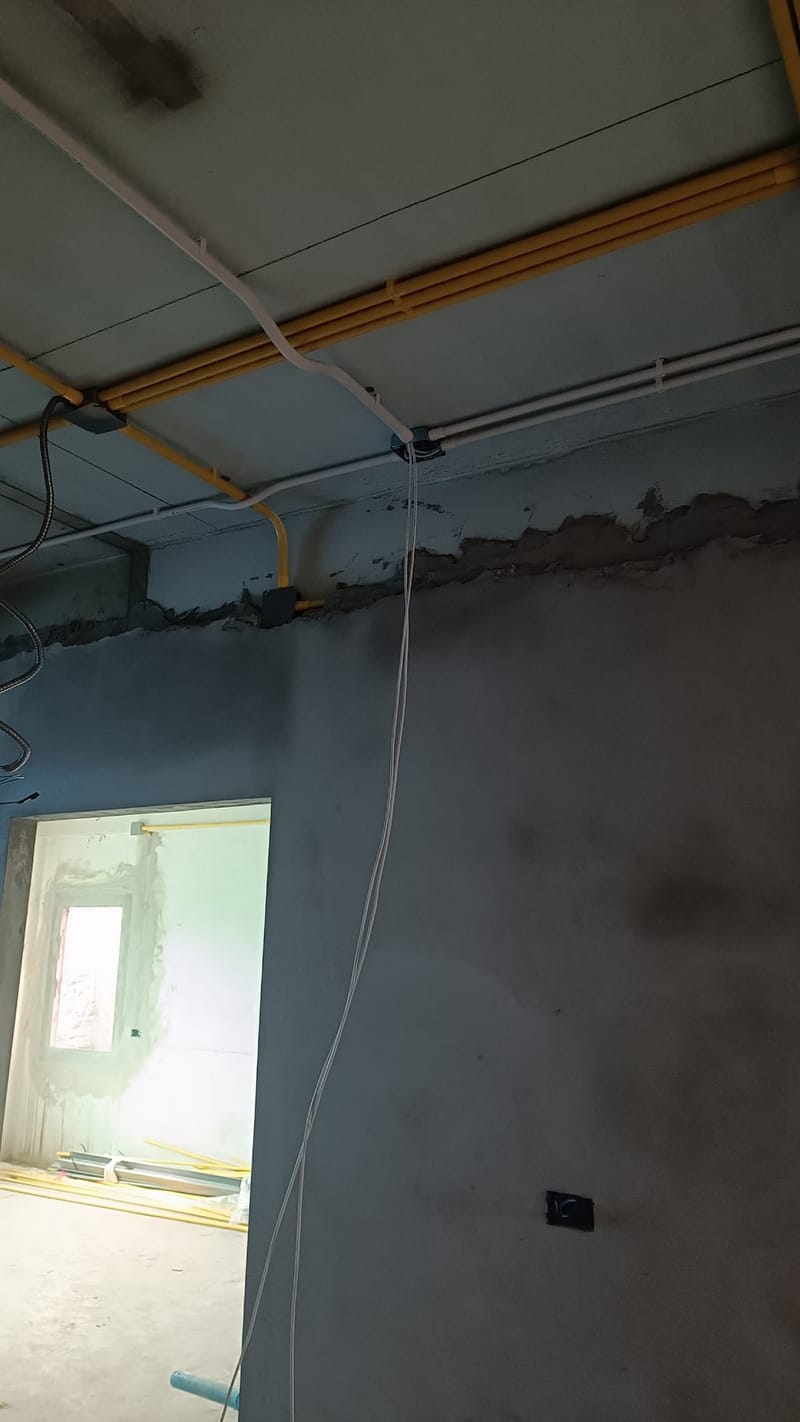 งานเดินสาย Lan สาย Cat6 และ เข้าหัว