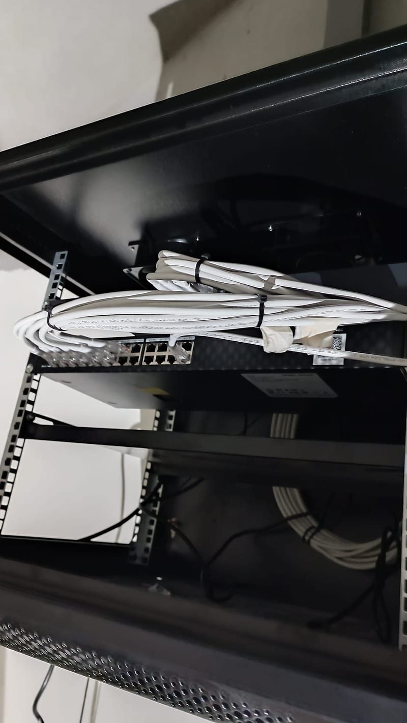 งานเดินสาย Lan สาย Cat6 และ เข้าหัว