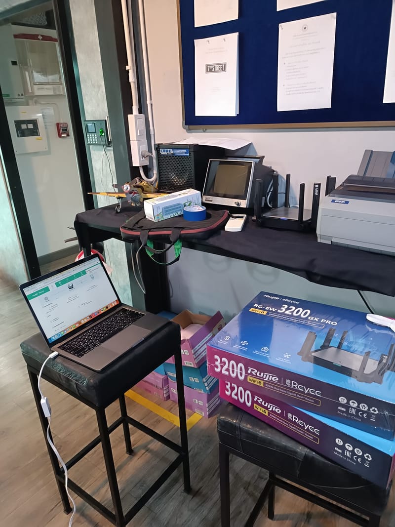 งานด้าน network infrastructure 