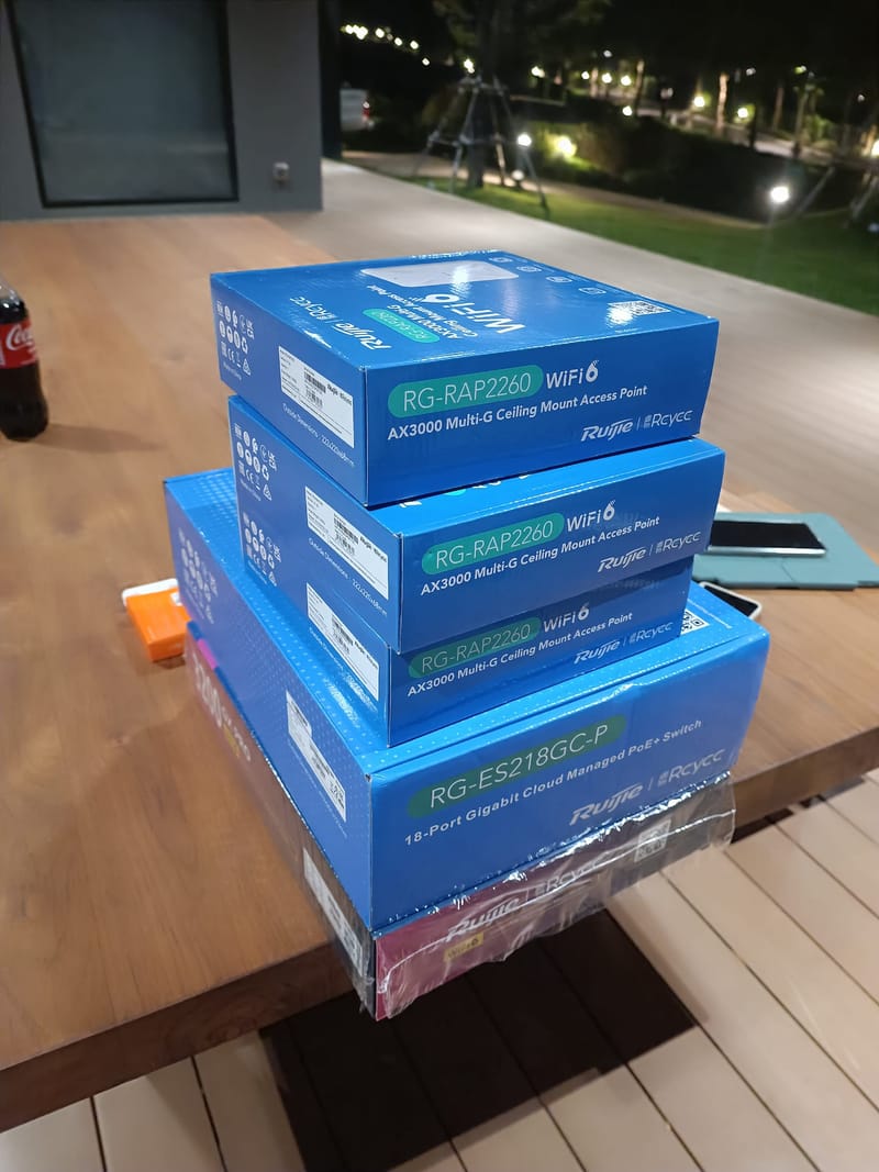  งานด้าน wifi และ network