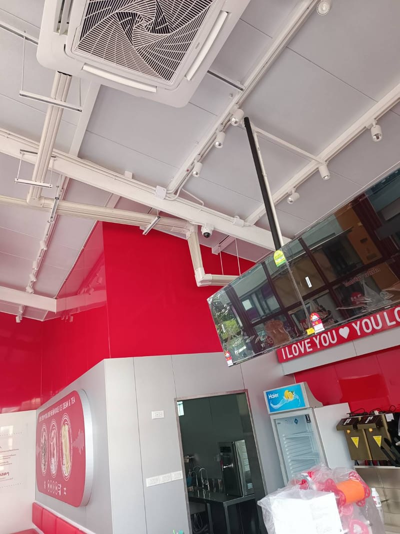 งานติดตั้งกล้อง Hikvision