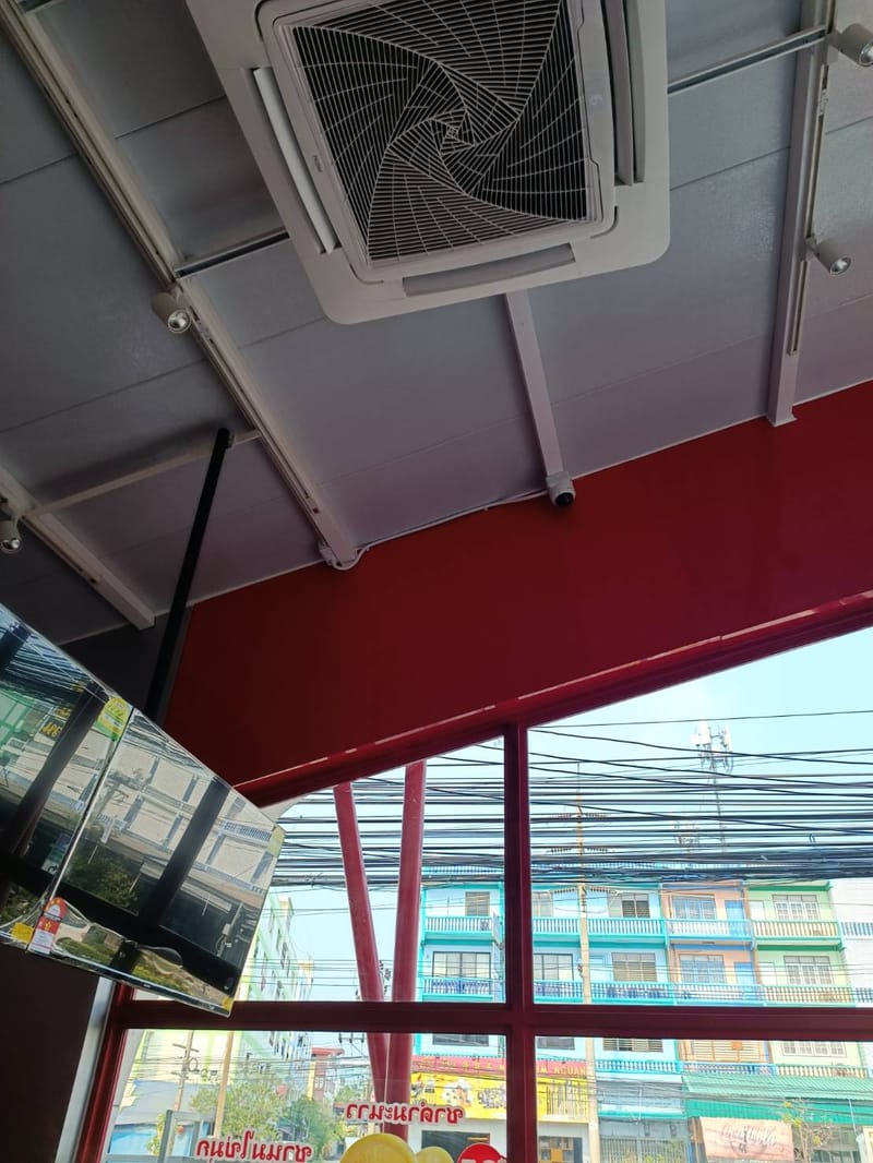 งานติดตั้งกล้อง Hikvision