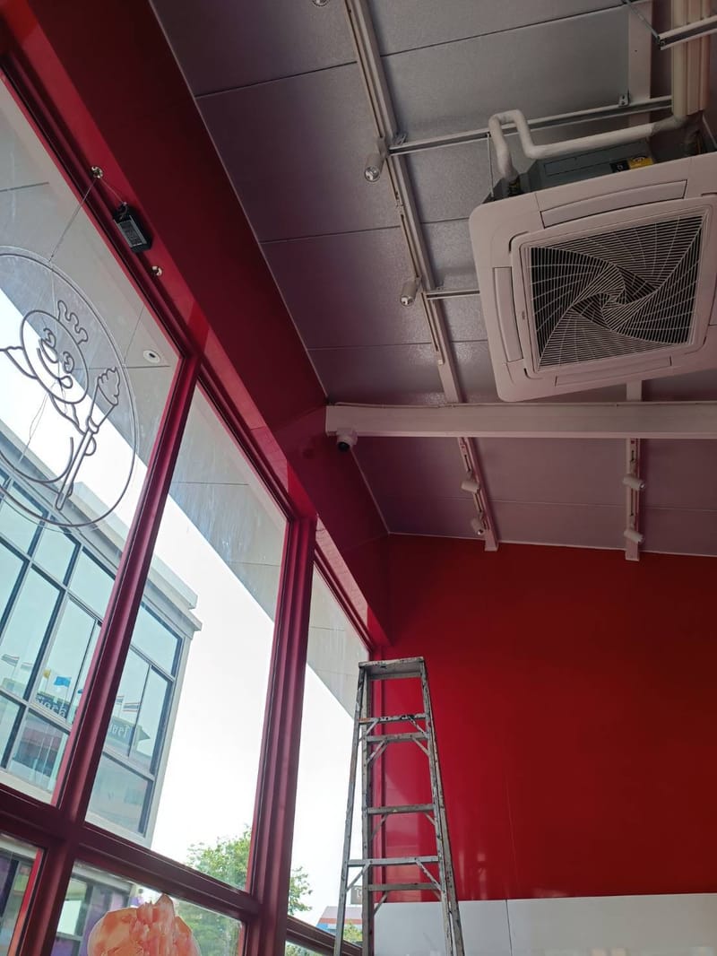 งานติดตั้งกล้อง Hikvision