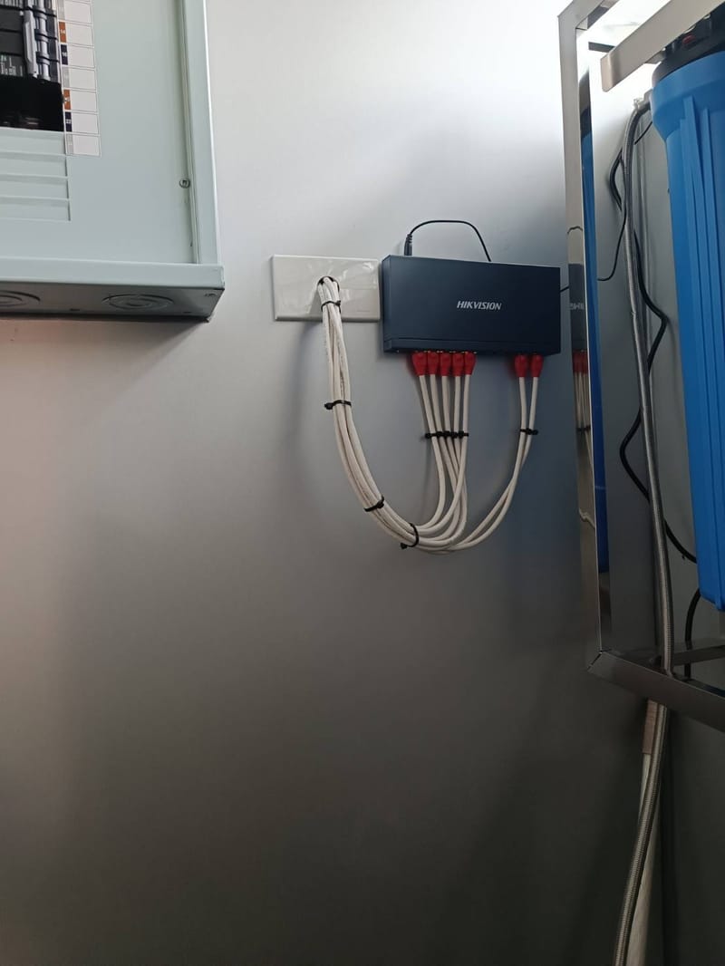 งานติดตั้งกล้อง Hikvision