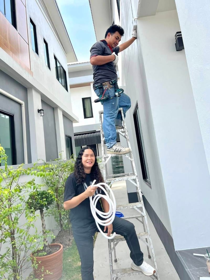 งานติดตั้งกล้อง IMOU