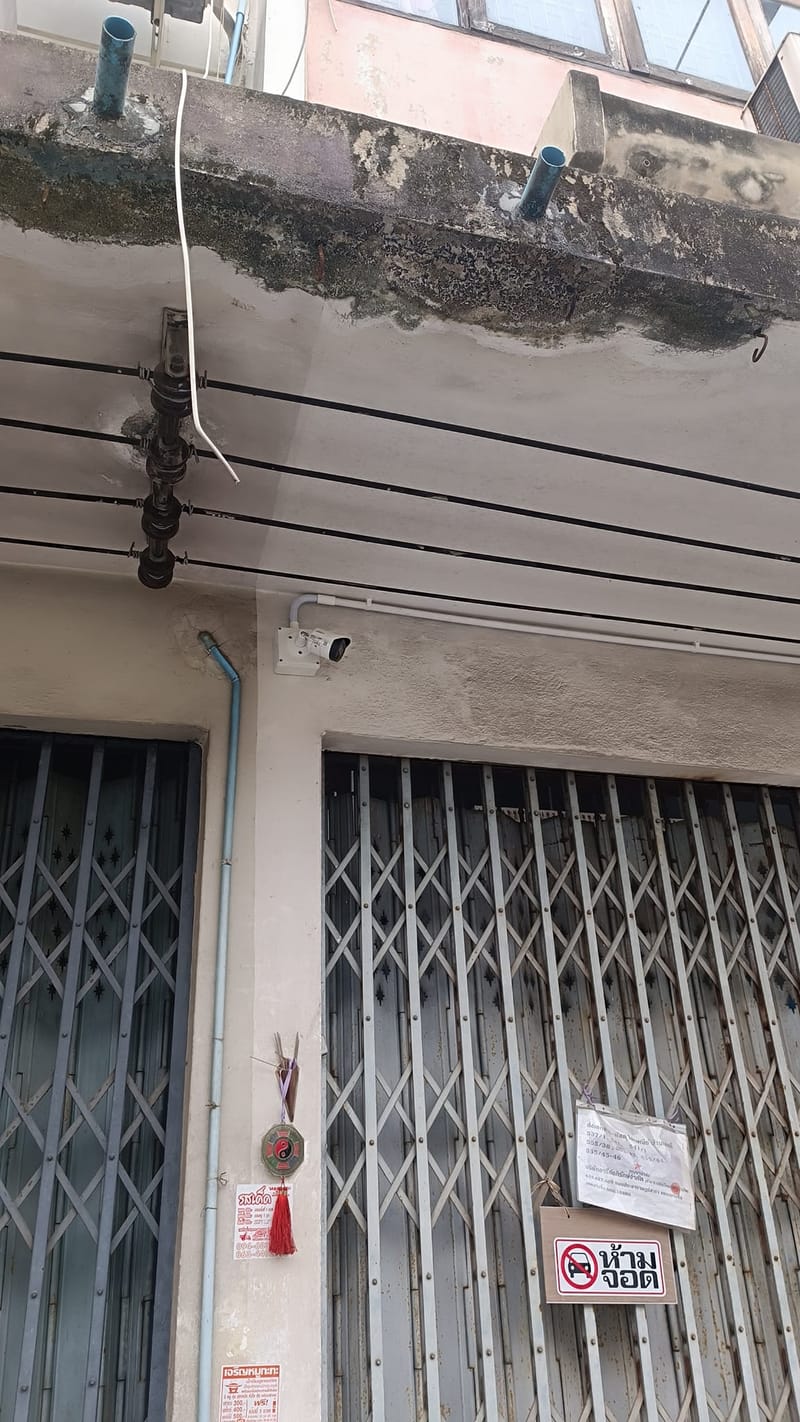 งานติดตั้งกล้องโรงจอดรถ