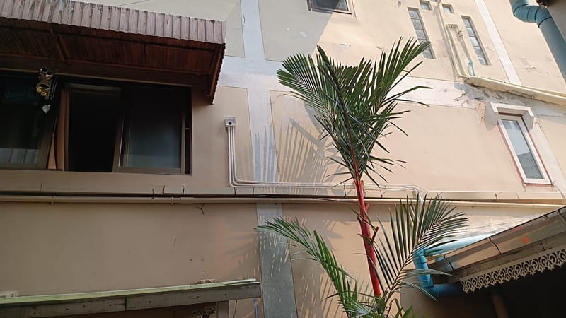 งานติดตั้งกล้องโรงจอดรถ