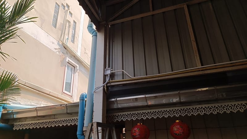 งานติดตั้งกล้องโรงจอดรถ