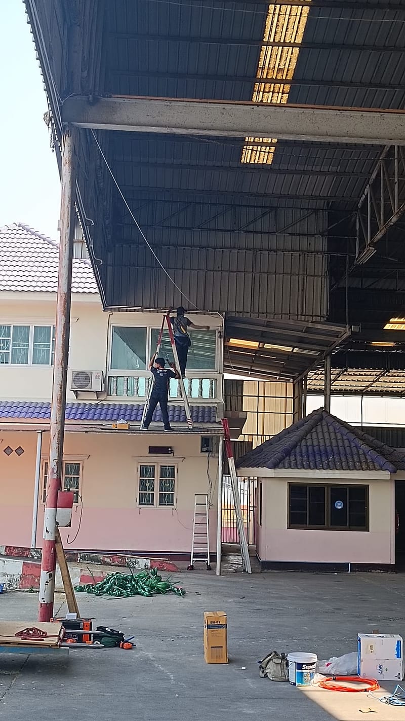 งานติดตั้งกล้องวงจรปิด โกดัง