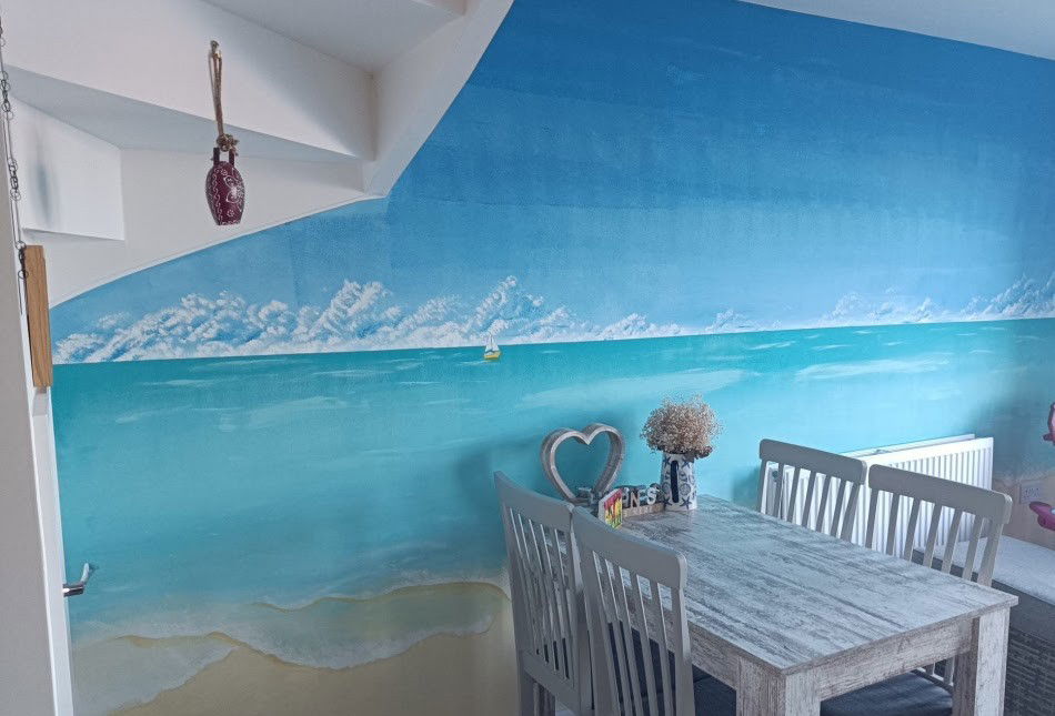 Interior wall - Seascape mural wall art