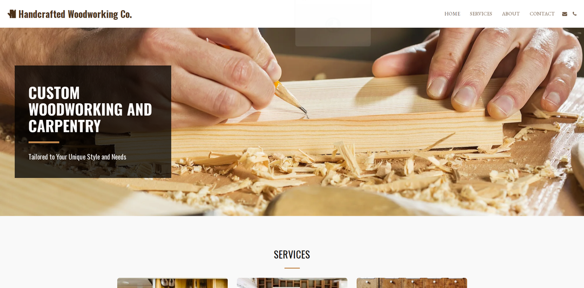 Handcrafted Woodworking Co.