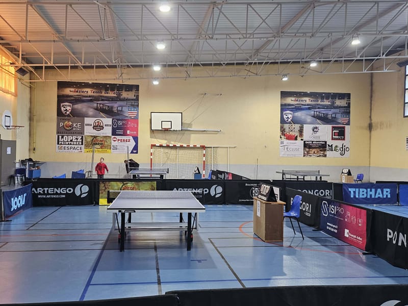 Affiche Tournoi national du Béziers T.T