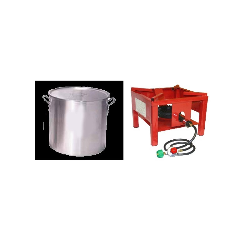 Chaudron et bruleure 40 litres