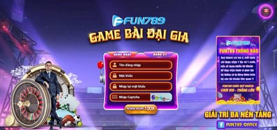 Vào cổng game Fun789 bằng cách nào?