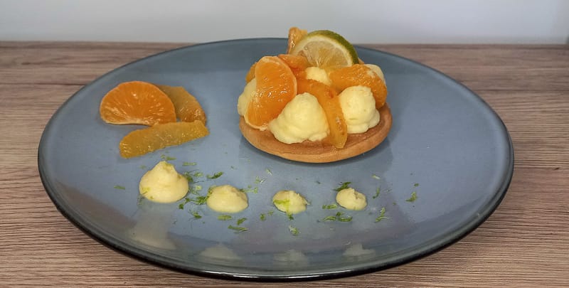 Tartelette citron et agrumes