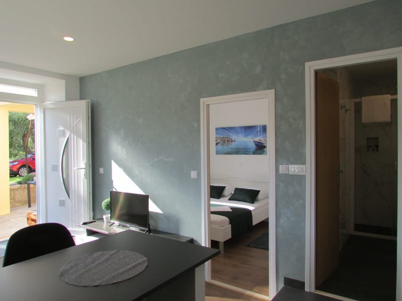 Apartment 2+2 with sea view