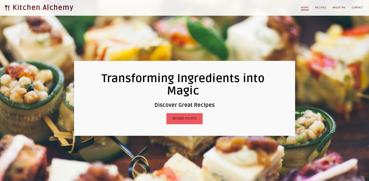 Kitchen Alchemy