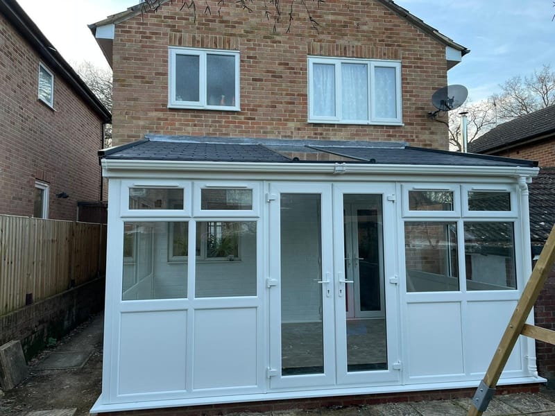 conservatories or  warm roofs