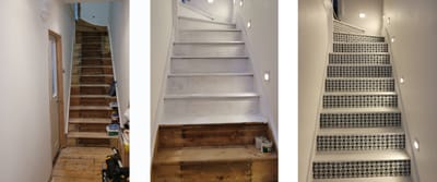 Up the Stairs.......