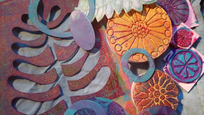 Bespoke Gel Plate Printing Workshop- Date to be chosen by you!