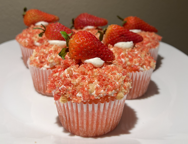 Strawberry Shortcake Cupcake