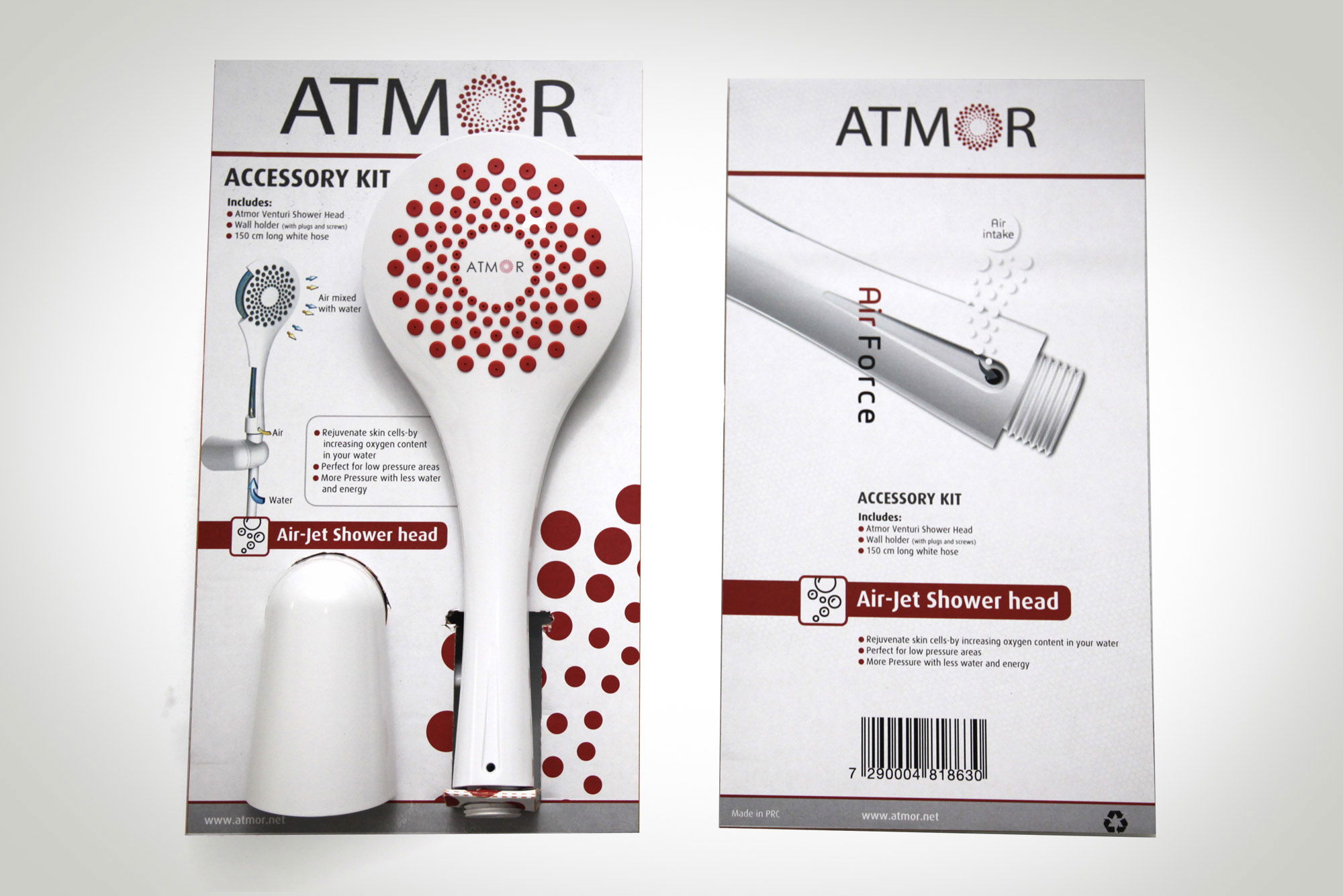 אריזת בליסטר לידית מקלחת