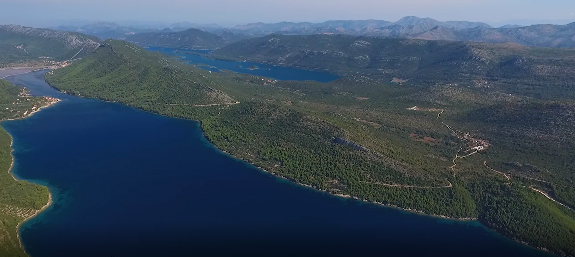 Maslina Bay (Zec) - 140 meters long private beach