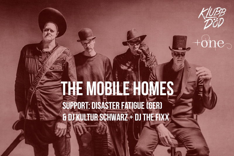 The Mobile Homes (SE) + Disaster Fatigue (GER), Berlin, Germany