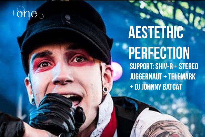 Aesthetic Perfection (US) + support: Shiv-R (AUS) + Stereo Juggernaut (UK) + Telemark (SE), Stockholm, Sweden