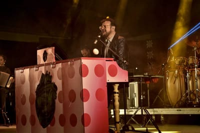 Alex Syntek presentation at the Huajuapan 2023 Expo Fair