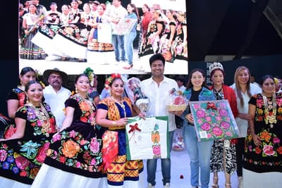 Santo Domingo Tehuantepec present at the Expo Feria Huajuapan 2023 "With Heart Huajuapan"